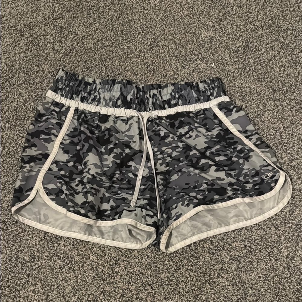 Champion Women's Black Camo Shorts